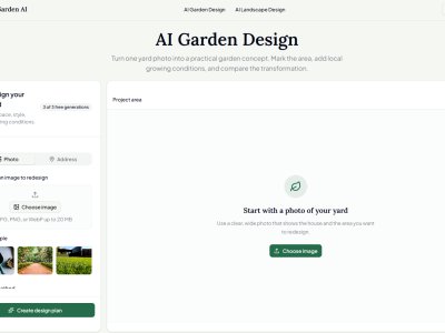 AI Garden Design