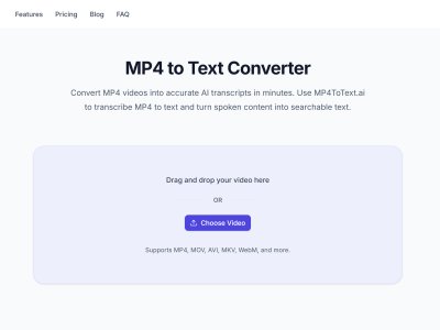 MP4ToText