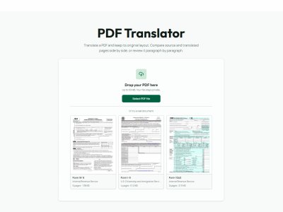 PDF 翻译器