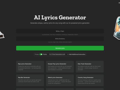 AI Lyrics Generator