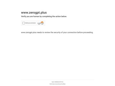 ZeroGPT Plus