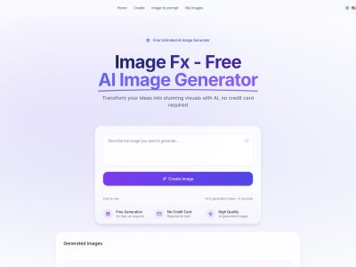 Image Fx - Free AI Image Generator