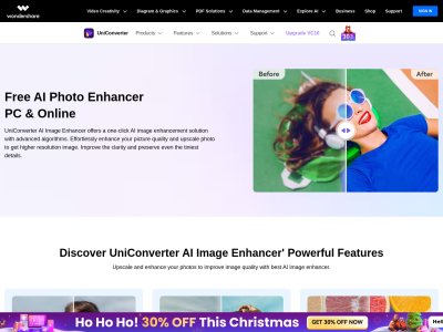 UniConverter AI Image Enhancer