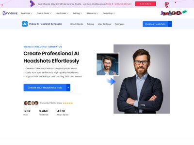 Vidnoz Headshot Generator
