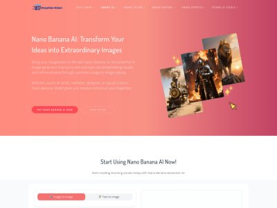 Deepfake Maker Nano Banana AI