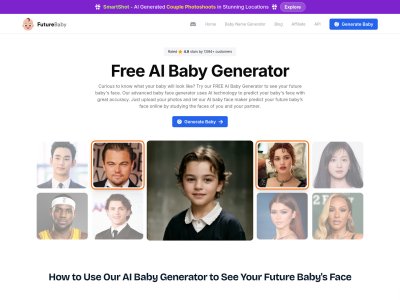 AI Baby Generator -futurebaby