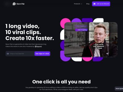 Opus Clip AI