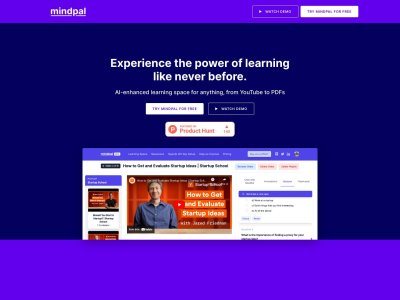 MindPal for YouTube