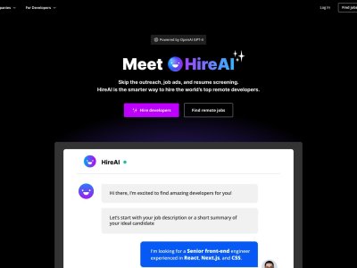 HireAI: AI Recruiter by Arc