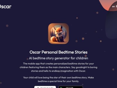 Oscar - bedtime story generator