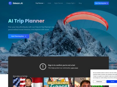 iMean – AI Travel Planner