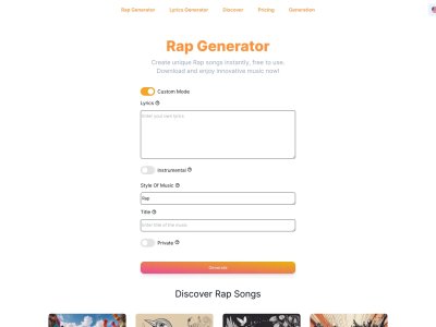 Rap Generator