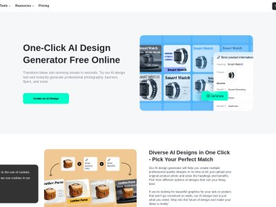 insMind AI Design Generator