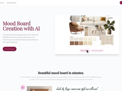 Mood Board AI