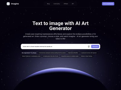 Imagine Ai Art Generator