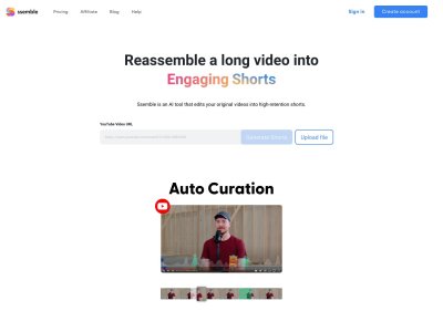 Ssemble YouTube Shorts Maker