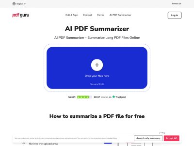 AI PDF Summarizer by PDF Guru