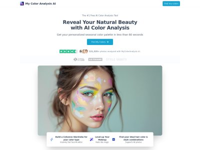 My Color Analysis AI