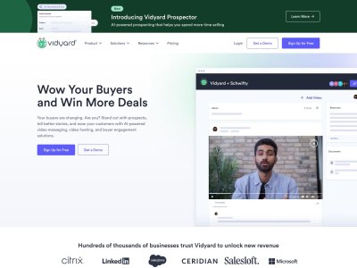 Vidyard - Video Tools for Virtual Sales and Marketing Teams