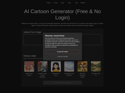 AI Cartoon Generator (Free & No Login)
