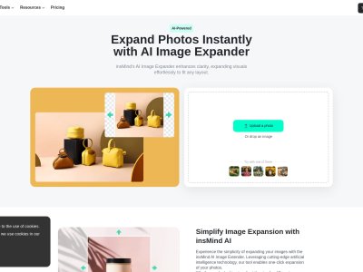 insMind AI Image Expander