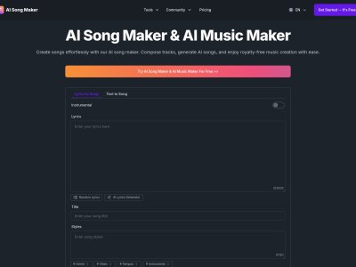 AI Song Maker