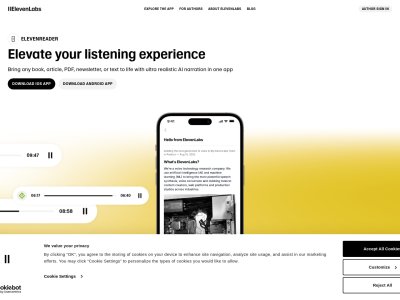 Elevenreader by ElevenLabs