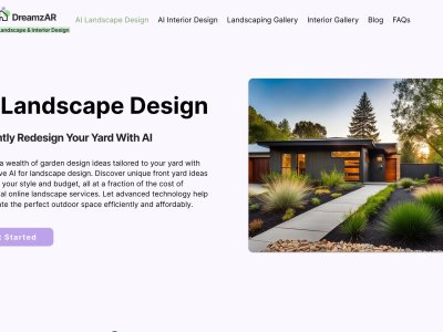 DreamzAR AI Landscape Design