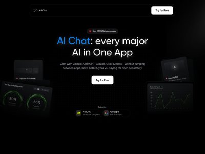 AI Chat: All Top AI Models in One App