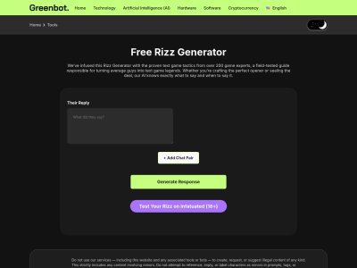 AI Rizz Generator