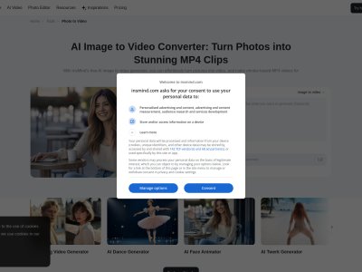 insMind Image to Video Converter