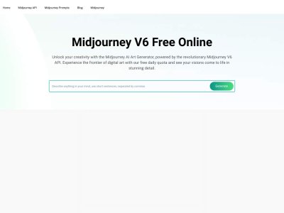 Free Midjourney AI Art Generator