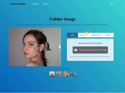 Unblurimage AI