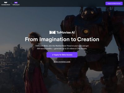 WonderShare ToMoviee AI