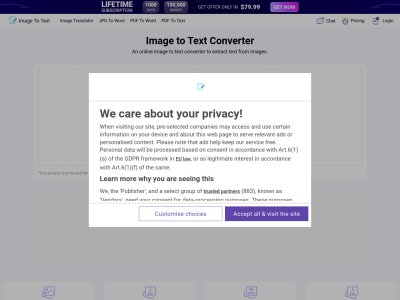 Image to Text Converter