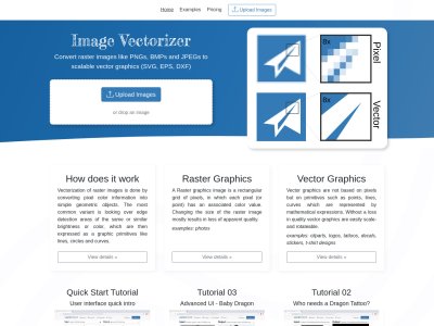 Online Image Vectorizer