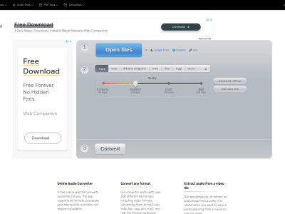 Online Audio Converter