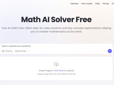 Math AI Solver Free Online
