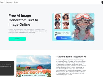 insMind AI Image Generator