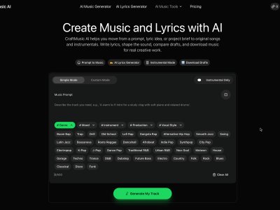 CraftMusic AI