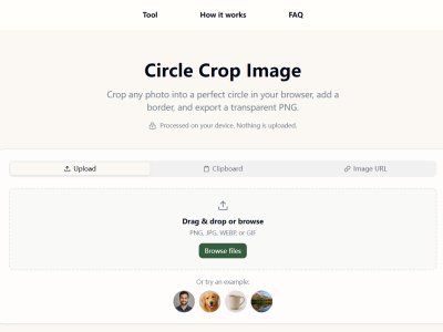 Circle Crop Image