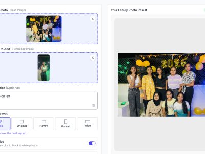 Add Loved One to Photo