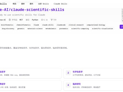 Agent– Claude Code skills 精选导航站