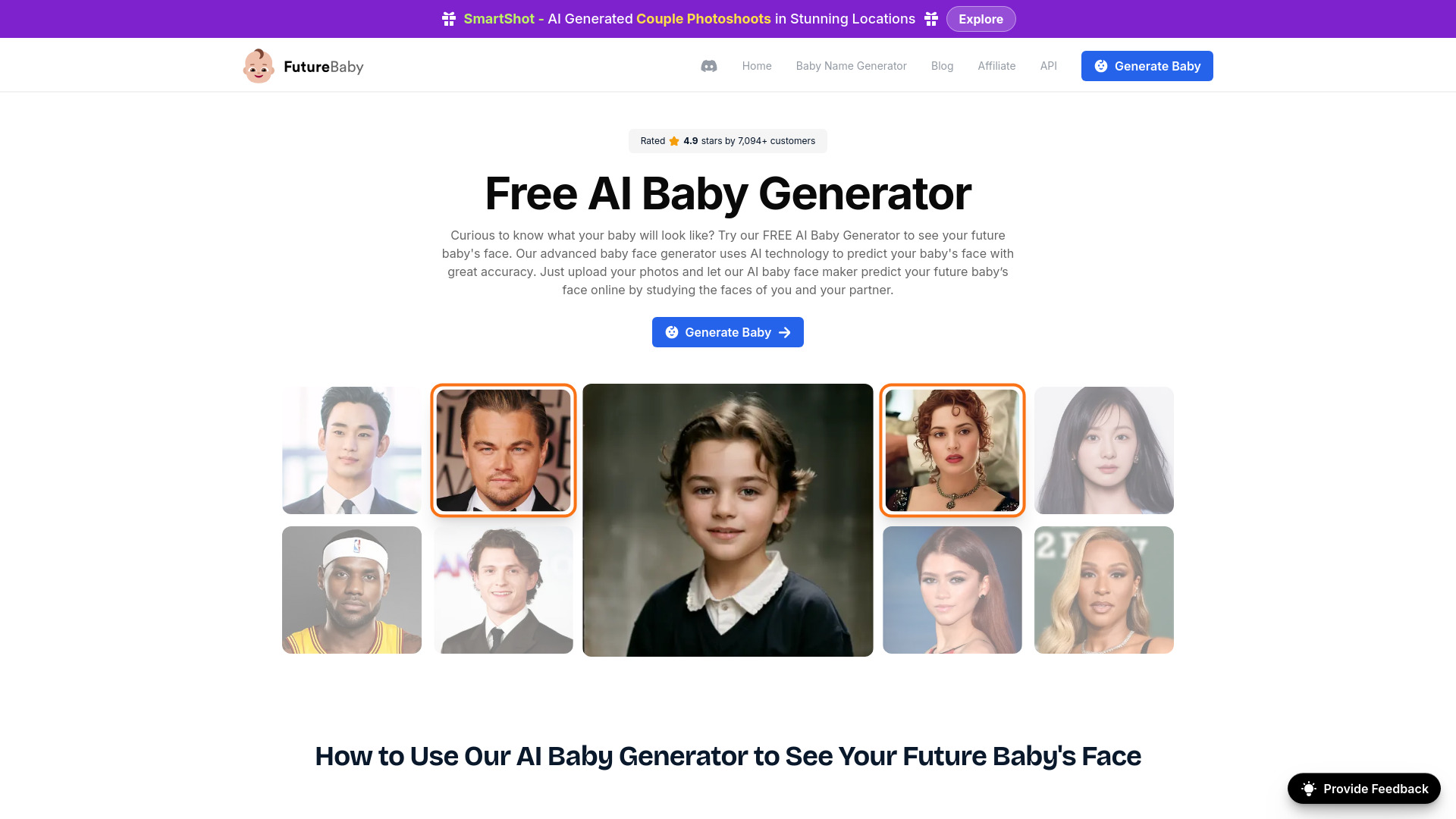 AI Baby Generator -futurebaby
