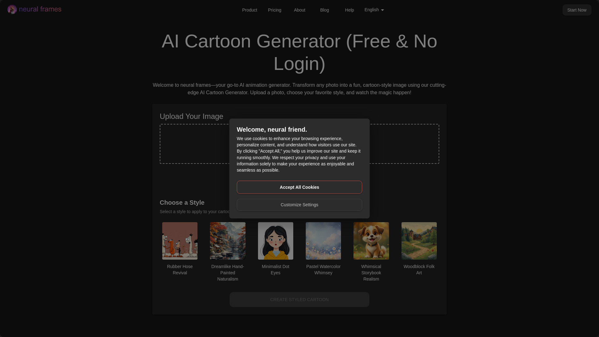 AI Cartoon Generator (Free & No Login)