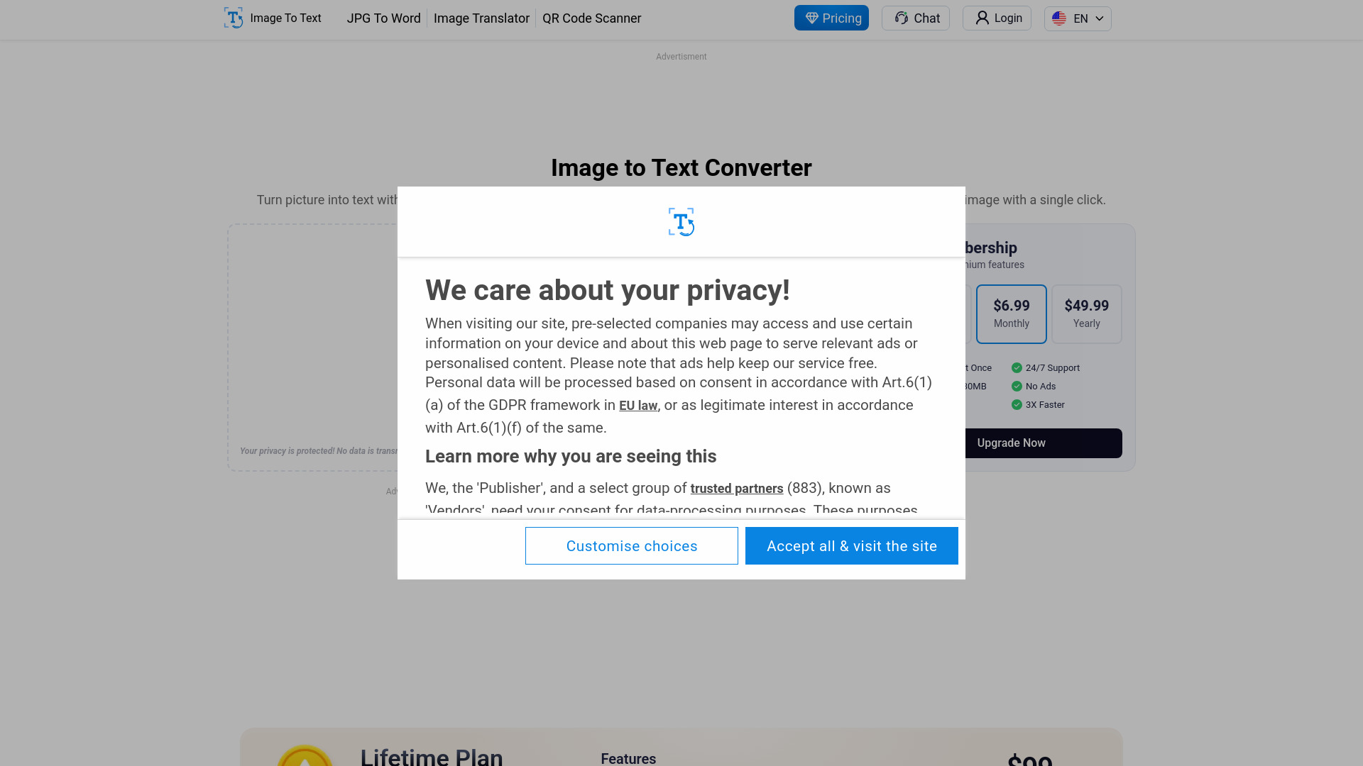 Image to Text Converter IO