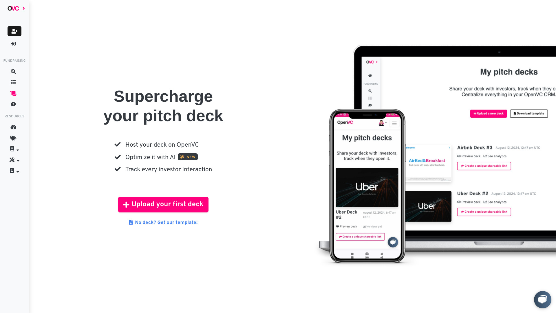 OpenVC AI Deck Reviews